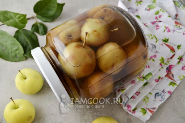 Маринованные яблоки по-болгарски (как раньше, как в СССР)